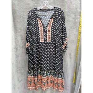Bohemian‎ Dress Women's 18-20 Cottagecore Folkcore READ